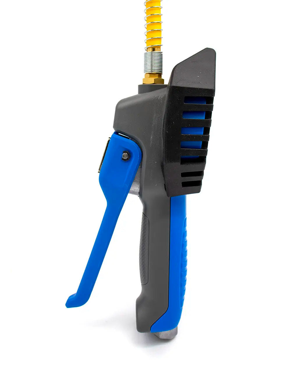 LockNFlate PRO Digital Tyre Inflator Gauge with LockNFlate® Locking Air Chuck from side image