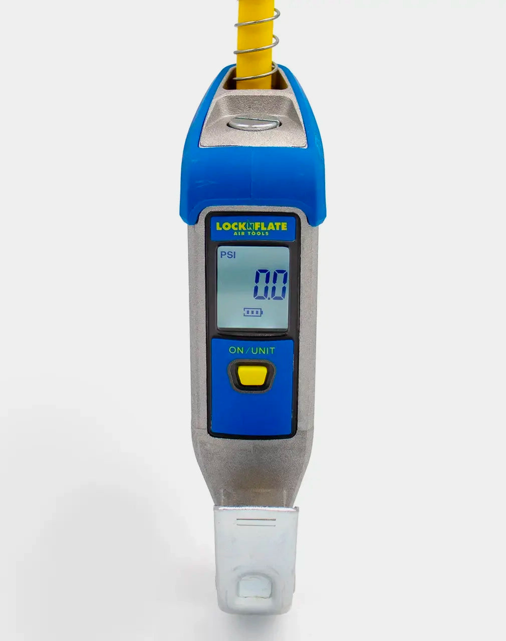 LockNFlate PRO L309 Digital Tyre Inflator Gauge with Dual Head Air Chuck product front image