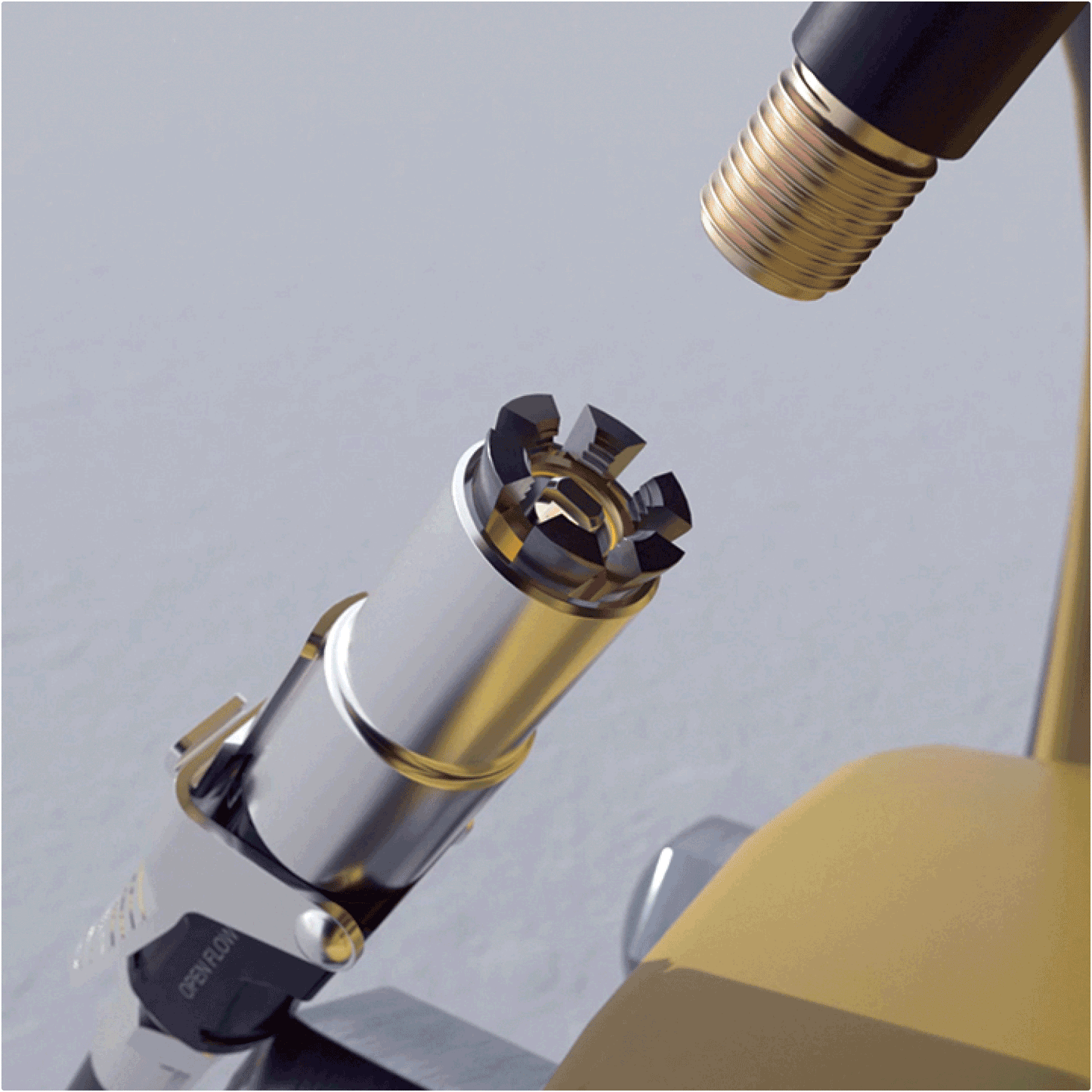 LockNFlate® New Zealand Air Chuck working in animation