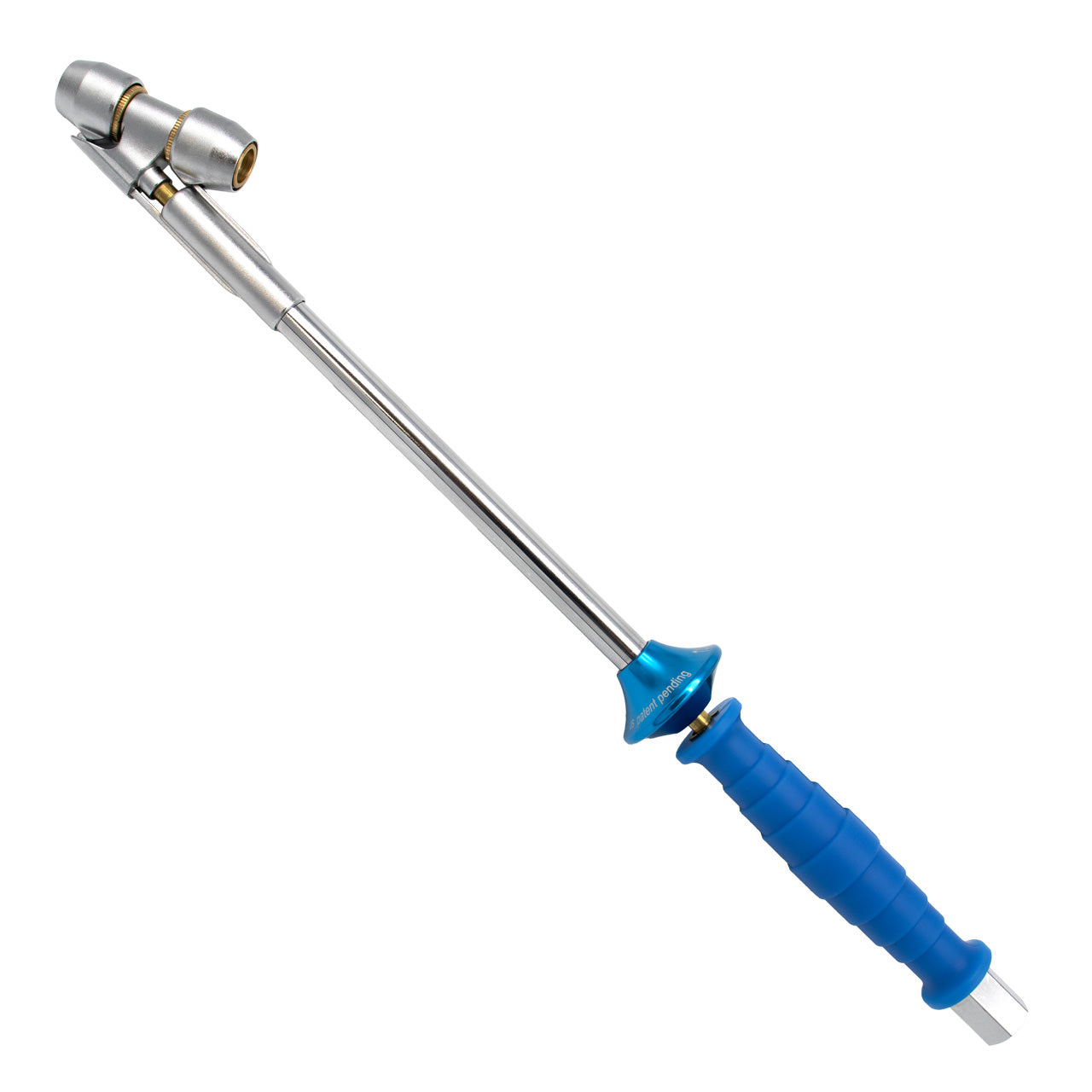 LockNFlate® New Zealand Air Chuck Angled Locking Dual Wheel real image
