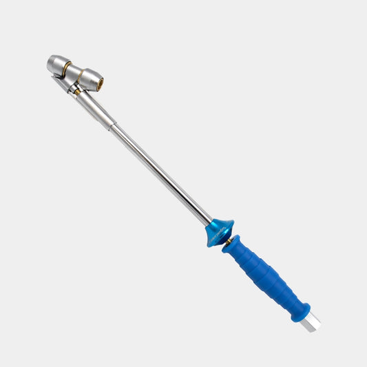 LockNFlate® New Zealand Air Chuck Angled Locking Dual Wheel real side image