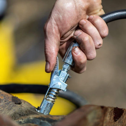 LockNLube New Zealand Grease Coupler usage in real world environment, in real situations