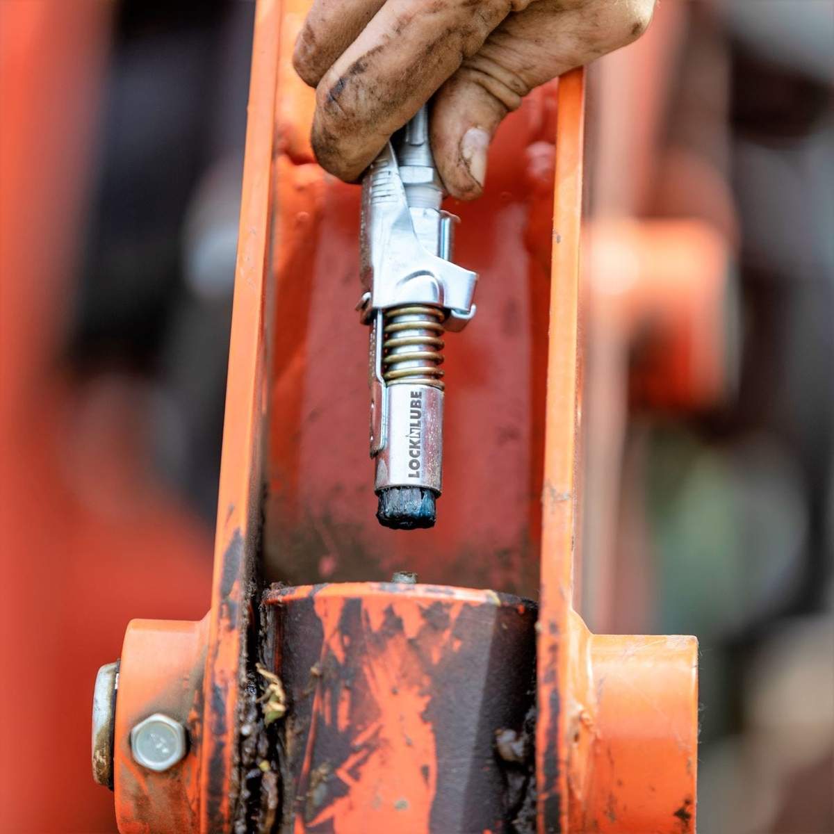 LockNLube New Zealand Grease Coupler  real image in workshop