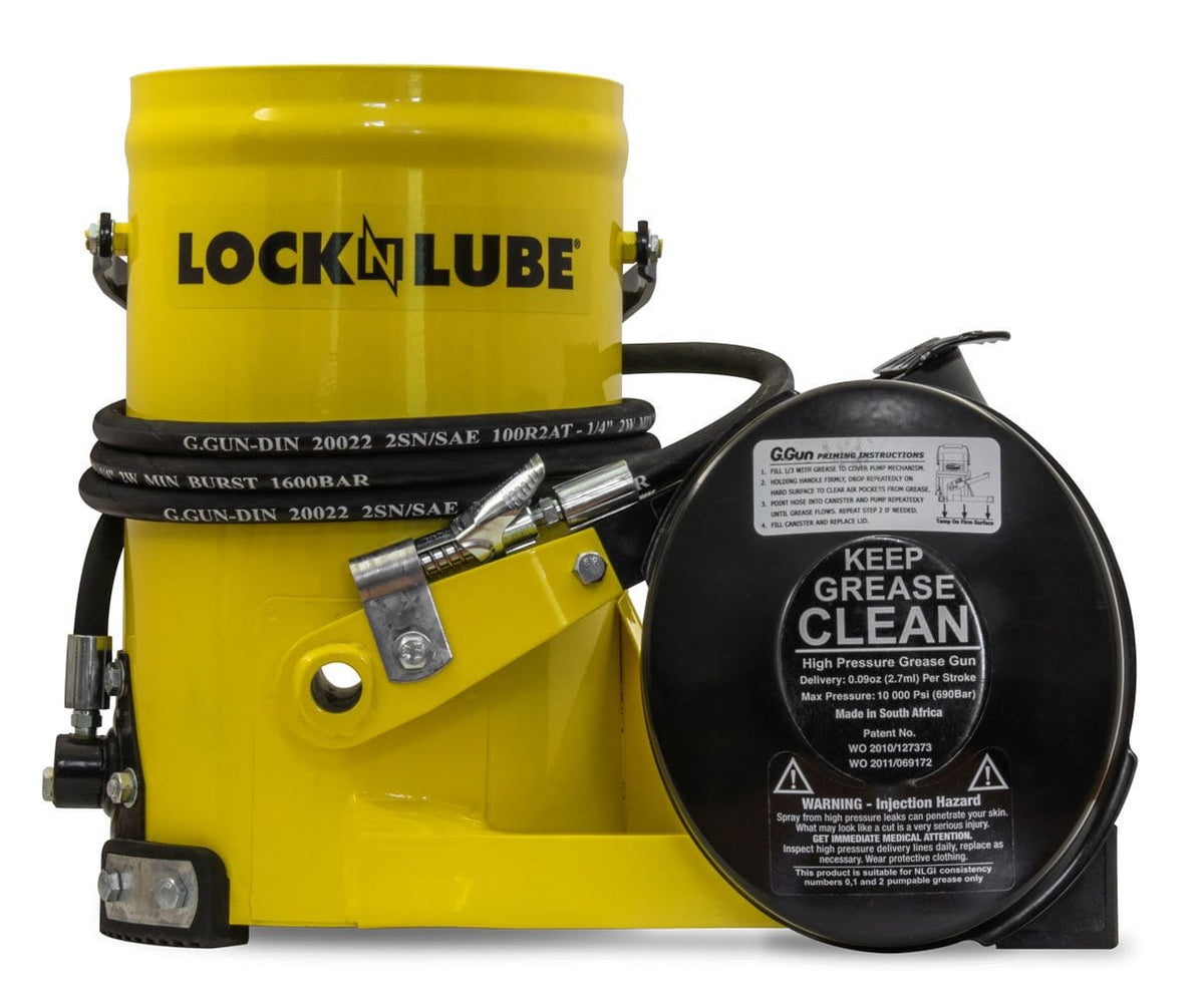 LockNLube G.Gun Grease Gun with Coupler & Grease Scoop