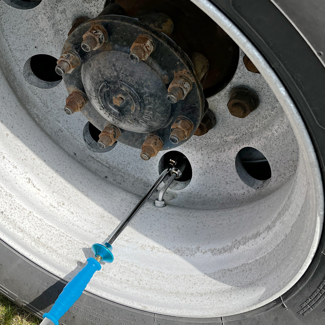  LockNFlate Air Chuck Straight Locking Dual Wheel 