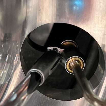 LockNFlate® New Zealand Angled Locking Dual Wheel Air Chuck real inside tyre image