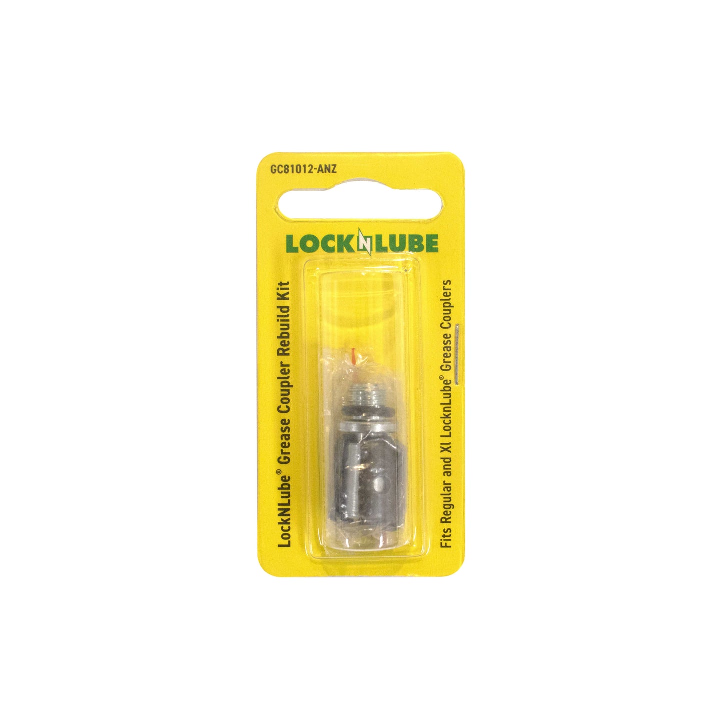 LockNLube New Zealand Grease Coupler Rebuild Kit that fits regular and xl LockNLube Grease Couplers