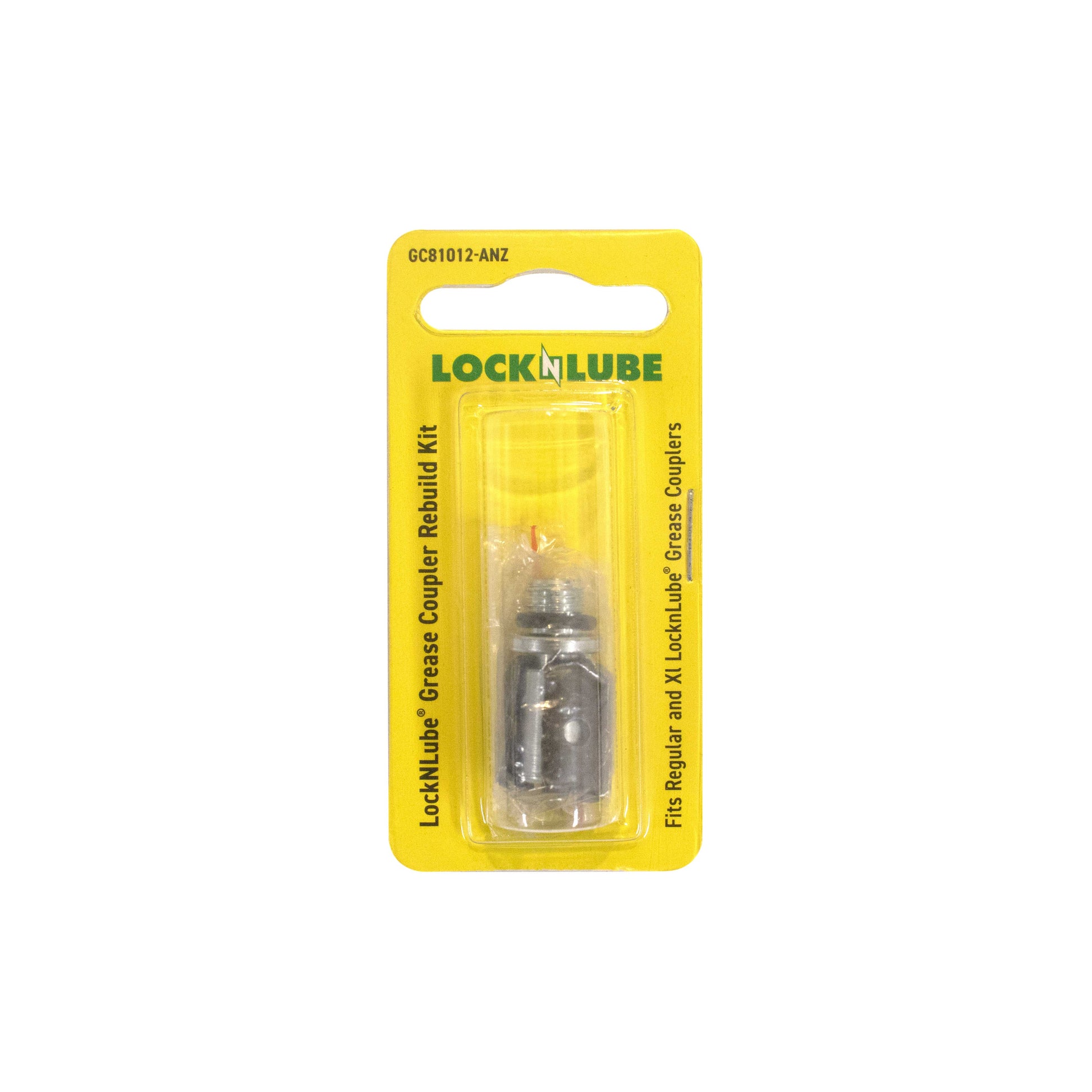 LockNLube New Zealand Grease Coupler Rebuild Kit that fits regular and xl LockNLube Grease Couplers