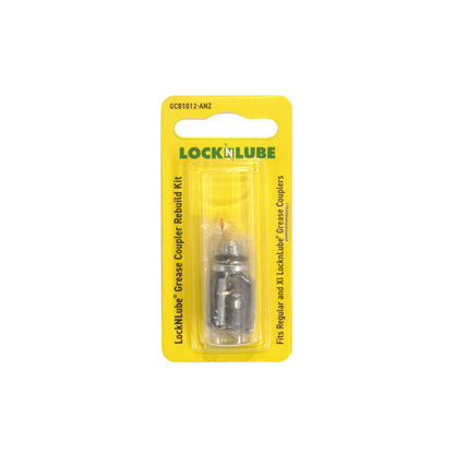 LockNLube New Zealand Grease Coupler Rebuild Kit that fits regular and xl LockNLube Grease Couplers