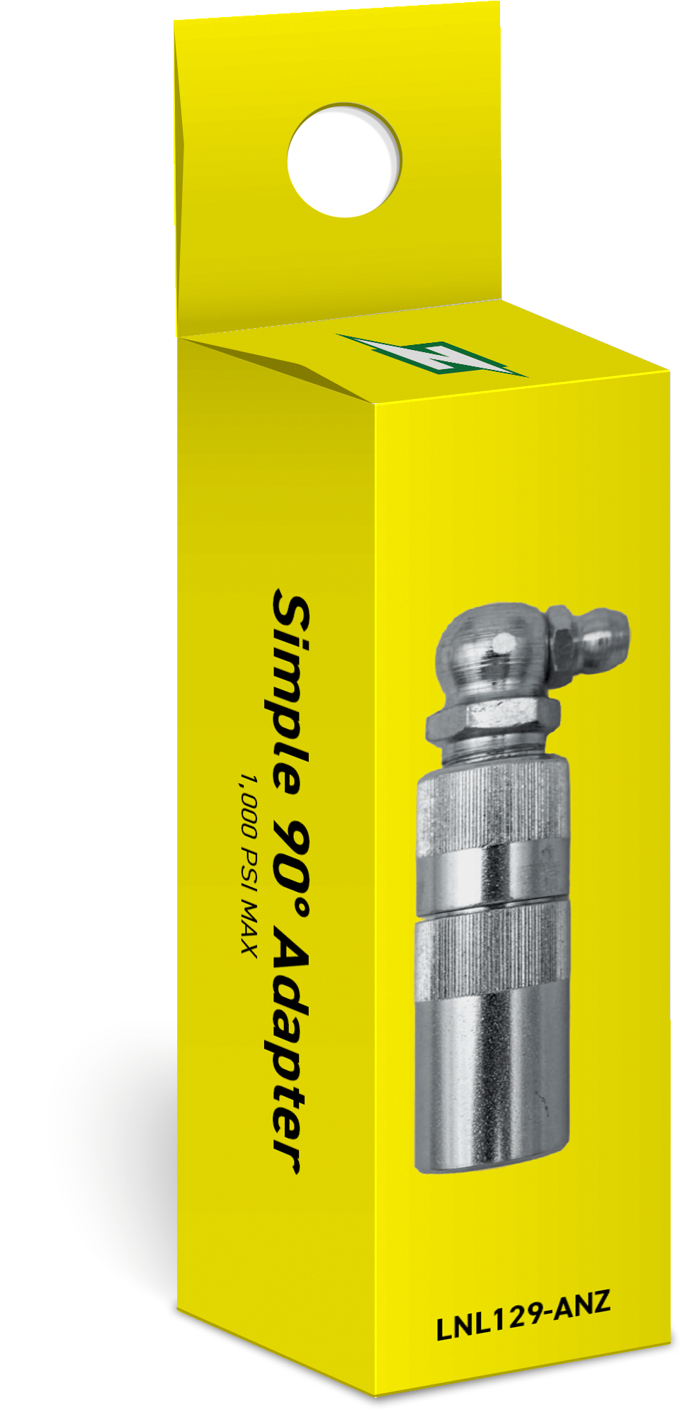 LockNLube® New Zealand Simple 90 Degree Adapter box image