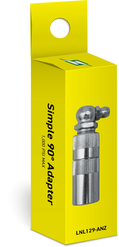 LockNLube® New Zealand Simple 90 Degree Adapter box image