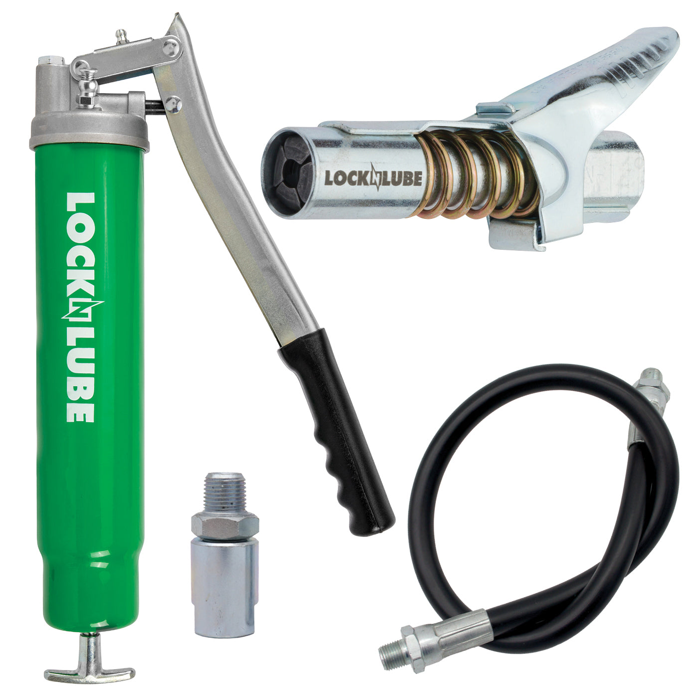 LockNLube® New Zealand Heavy Duty Lever Grease Gun kit