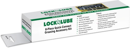 LockNLube® New Zealand 8-Piece Quick-Connect Accessory Kit outer box image