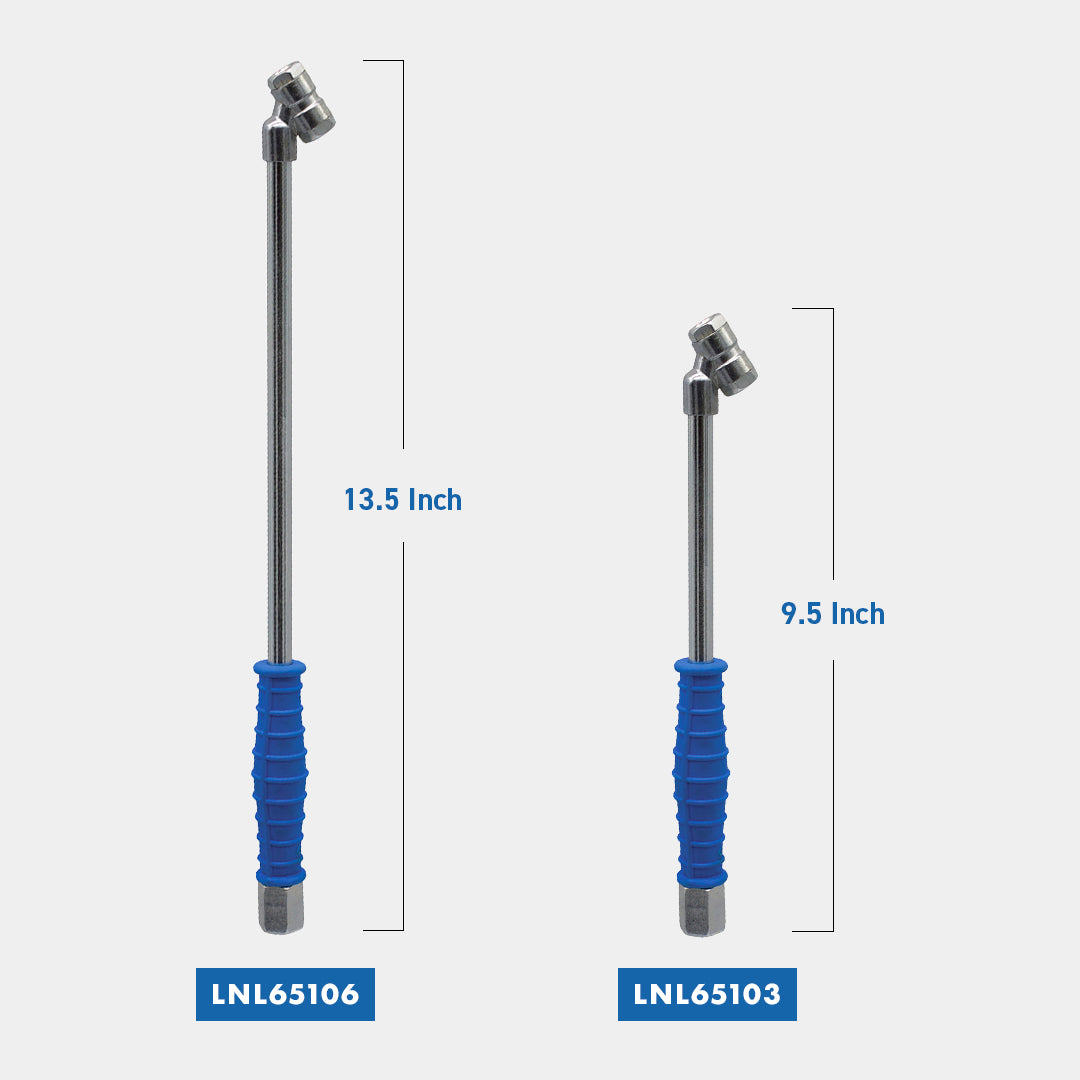 LockNFlate® Dual Head Extended Air Chuck - 240mm