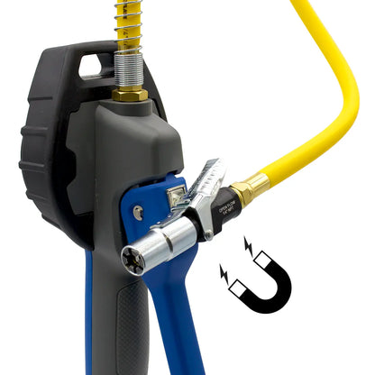 LockNFlate PRO Analogue Tyre Inflator Gauge backside product image
