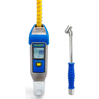 LockNFlate PRO L309 Digital Tyre Inflator Gauge with Dual Head Air Chuck