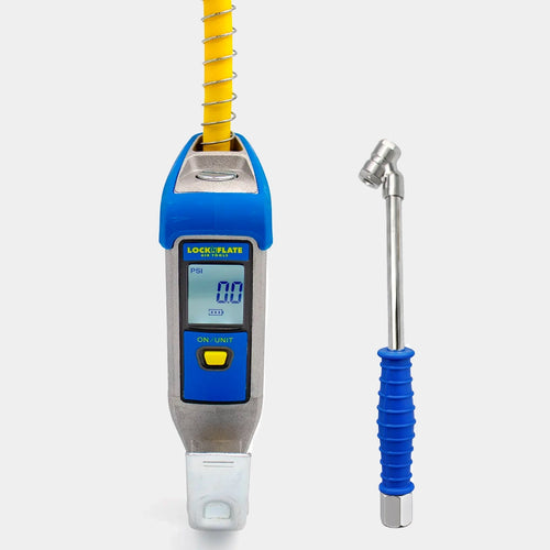 LockNFlate PRO L309 Digital Tyre Inflator Gauge with Dual Head Air Chuck