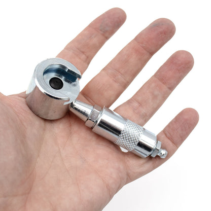 LockNLube Giant Button Head Grease Coupler, 7/8”, Quick Connect, 3000 PSI
