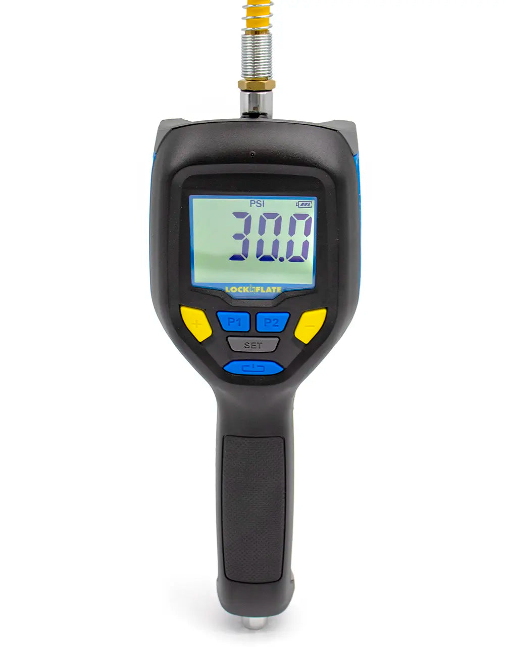 LockNFlate PRO Pre-Set Digital Tyre Inflator Gauge front image